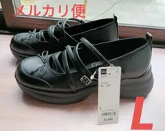 新品未使用 GU rokh メリージェーンシューズ ブラック Lサイズ