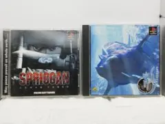 スプリガン、青の6号 セット PS1