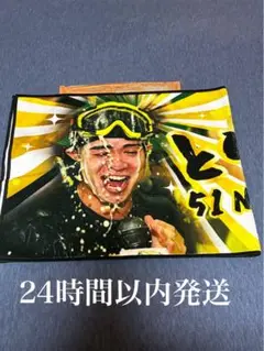 阪神タイガース 中野拓夢選手　優勝記念 とらほーシークレットフェイスタオル