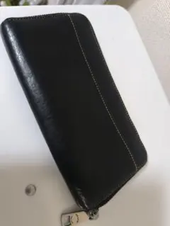 COACH ブラックレザー 長財布
