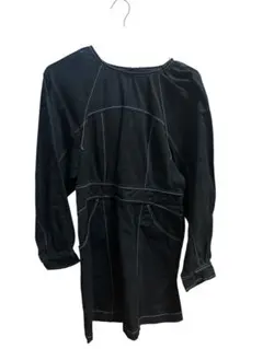 SLY ブラック ひざ丈ワンピース 長袖