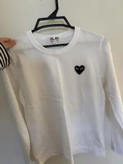 プレイ・コムデギャルソン　長袖Tシャツ