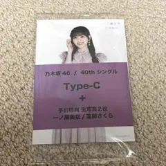 乃木坂46 ビリヤニ Type-C 一ノ瀬美空 遠藤さくら　生写真2枚 未開封