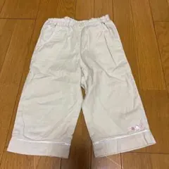 ファミリア　パンツ　ベージュ　7分丈　110のサムネイル