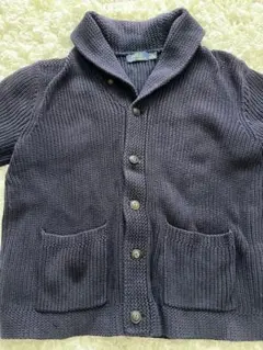 Polo Ralph Lauren ボタン付きカーディガン M ダークグレー
