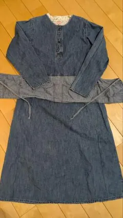 DENIM & DUNGAREE デニムシャツワンピース　長袖　12