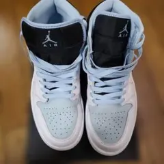 Nike Air Jordan 1 ホワイト/水色/ブラック27cmのサムネイル