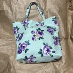 ハンドメイド　トートバッグ　大きめ