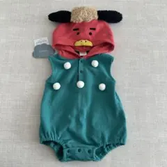 バースデイ　ベビーロンパース　獅子舞　futafua お正月