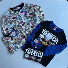 送料込み★新品 長袖セット トミカ TOMICA 長袖Tシャツ 100 120