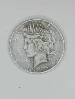 アメリカ ピースダラー銀貨 1925年 1ドル - メルカリ