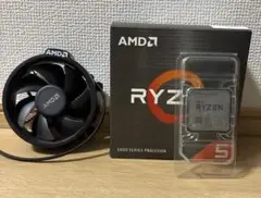 AMD Ryzen 5 5600X 動作確認済み 純正クーラー未使用 箱あり