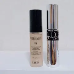 【新品】Dior 2点 リキッドファンデーション＆マスカラ 090 ブラック