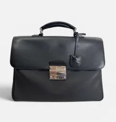 BVLGARI ビジネスバッグ ブリーフケース 黒 ブルガリ レザー - メルカリ