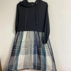 ワンピース　パーカー　春秋