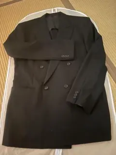 美品　Durban ブラックフォーマル ダブルスーツ　日本製