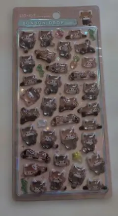 ボンボンドロップシール レッサーパンダ