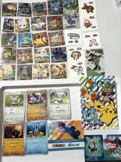 ポケモン パンシール ポケセン 等 37点 ポケまぜ サーナイト クリアカード