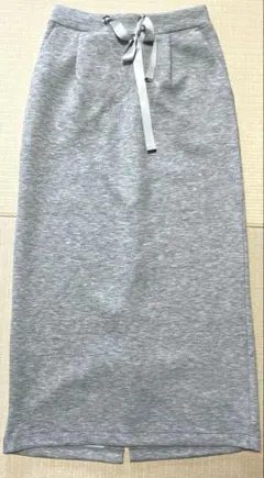 グレー タイトスカート ロング丈 Mサイズ
