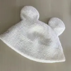 ミッキー　耳付き帽子　ハット