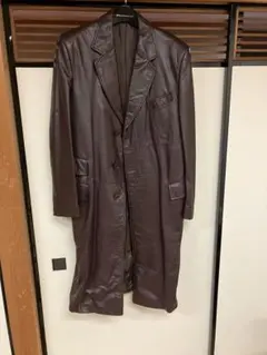 a*e様 Paul Smith ブラウン レザー ロングコート L