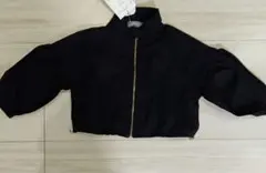 黒 クロップドジャケット Sサイズ