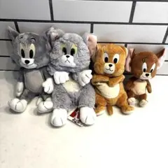 【早い者勝ち！大人気！】トムとジェリー ぬいぐるみ 4種セットセキグチ タグ付き