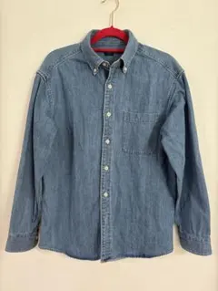 UNIQLO デニムシャツ サイズS ライトブルー