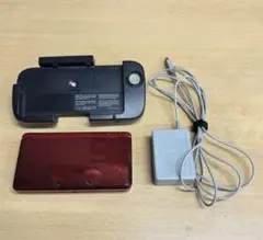 ニンテンドー3DS レッド 本体 充電器付き