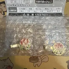 カラフルピーチ メタルヘアクリップ　じゃぱぱ2こ