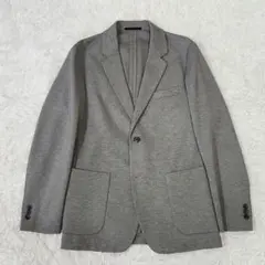 ✨美品✨ユニクロ コンフォート2Bジャケッ卜 グレー L 洗える