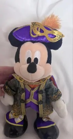 ミッキー ぬいぐるみバッジ ハロウィン