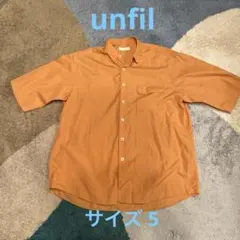 unfil 半袖シャツ オレンジ サイズ5のサムネイル
