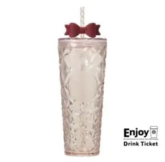 スターバックス ピンク タンブラー　ホリデー 2025