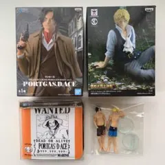 ワンピース　エース　サボ　フィギュア　CDケース　プライズ ワンピース エース サボ フィギュア CDケース プライズ - メルカリ
