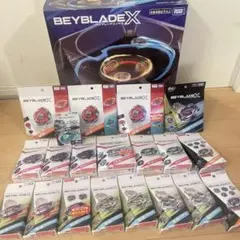 BEYBLADE X まとめ売り35品セット スタジアム ランチャー ケース付き