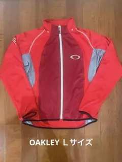 OAKLEYトラックジャケット ジャージＬ y2k サイクル ランニング