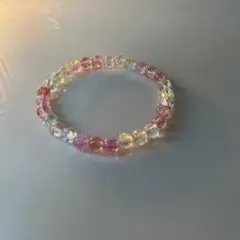 クリスタルガラスのバングル
