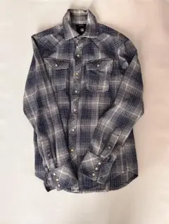 G-Star RAW 長袖チェックシャツ