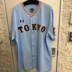 GIANTS アンダーアーマー　水色　3XL