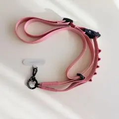 【美品】CASETiFY ショルダーストラップ（ピンク）