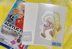 ワンピース ダイソー アクリルフィギュア ルフィ ギア5 ニカ