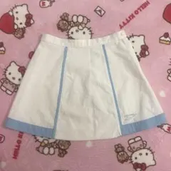 新品タグ付き メゾピアノ グラデーション スカパン サックス 120cm