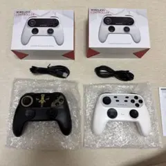 ２個セットSWITCH PC ANDROID PS3 ワイヤレスコントローラー
