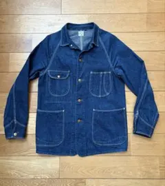 美品 orSlow オアスロウ カバーオール S(1) orslow (オアスロウ) 1940'S COVERALL -ONE WASH- 01-6150-81