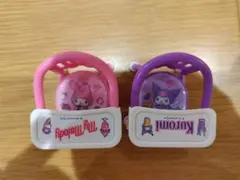 miniminiまめチェア　マイメロ　クロミ