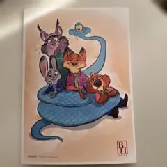 ズートピア2 入場特典 第6弾 プレミアムアートボード