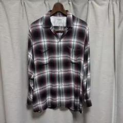 50〜60S ARROW レーヨンオンブレチェックシャツ