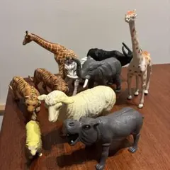 動物フィギュア 10体セット
