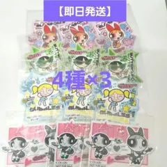 パワーパフガールズ オリジナル ステッカー 全4種 3セット セブンイレブン